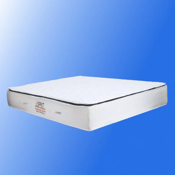 این یه تصویر از زاویه دور تشک یک نفره اسپریت یک طرف پددار مدل مدیسون سایز ۱۲۰×۲ است