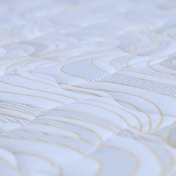 یه تصویر از روی تشک اسپریت دو نفره یک طرف پددار مدل مدیسون سایز ۱۸۰×۲ است