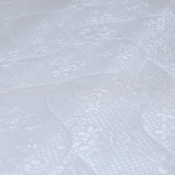 یه تصویر از روی تشک رویال یک نفره مدل آرامش سایز ۱۲۰×۲ است