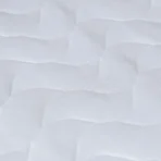 یه تصویر از روی تشک رویال دو نفره مدل آسایش فنری سایز ۱۸۰×۲ است